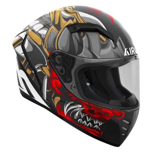 Airoh Airoh - Connor Samurai Helmet product image, motorcycle helmet side view, SKU PAI71A13COVSA1C.
