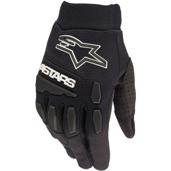 Product image of Alpinestar Stella Glove Black c130d00a 7462 4ca9 b9ee 41ac1f89f7f8 motocross gloves showing fit, construction, and colorway | Available at BTO Sports