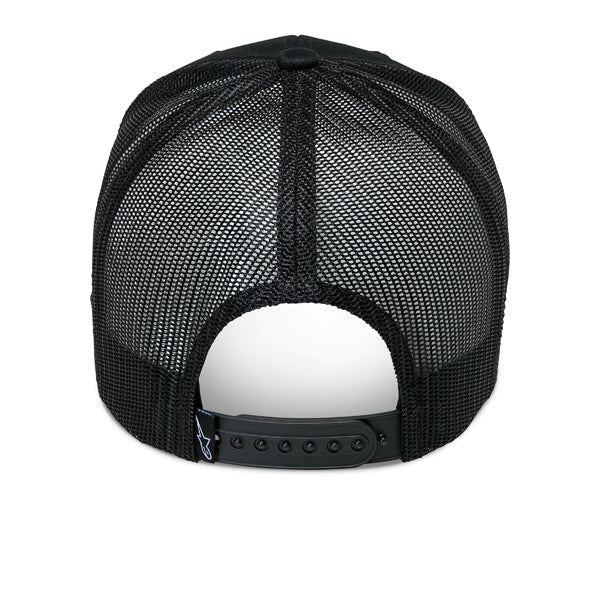 Professional studio photo of Alpinestars - Agree Trucker Hat; showing overall shape and visible design details; SKU 482-763