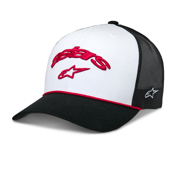 High-resolution studio image of Alpinestars - Agree Trucker Hat; showing overall shape and visible design details; SKU 482-763