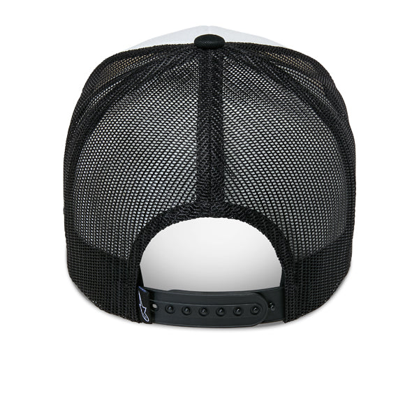 Professional studio photo of Alpinestars - Agree Trucker Hat; showing overall shape and visible design details; SKU 482-763