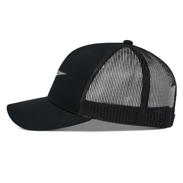 High-resolution studio image of Alpinestars - Reflect Ageless Trucker Hat; showing overall shape and visible design details; SKU 482-763