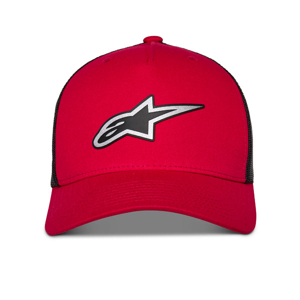 Crisp studio image on a white background of Alpinestars - Reflect Ageless Trucker Hat; showing overall shape and visible design details; SKU 482-763