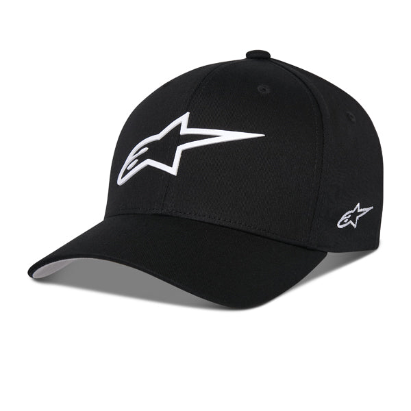 Clean studio shot of Alpinestars - Ageless Multi Hat; showing overall shape and visible design details; SKU 482-7638; Colors: Black, Green Camo