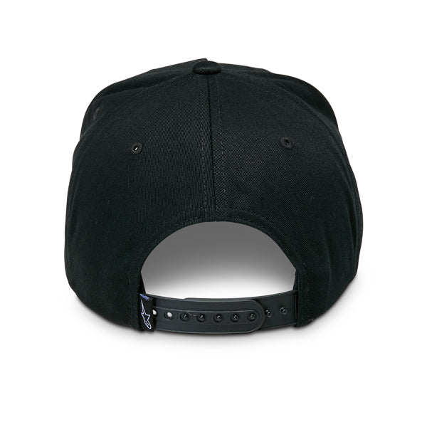 Professional studio photo of Alpinestars - Promptus Snapback Hat; showing overall shape and visible design details; SKU 482-763