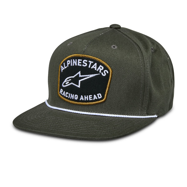 High-resolution studio image of Alpinestars - Promptus Snapback Hat; showing overall shape and visible design details; SKU 482-763