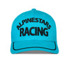 SKU 4827640 Alpinestars Luminary Hat in blue and black, front-facing view with large embroidered 