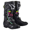 Alpinestars Tech 10 Supervented Boots product image in Nt/Nvy/Wht/Rnbw sizes 7, 8, 9, 10, 11, 12, 13, 14 SKU 3410300. Boots | Available at BTO Sports