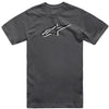 Crisp studio image on a white background of Alpinestars Ageless Shadow CSF T-Shirt; showing tee fit, printed graphics, and crew neckline; SKU 482-76290S
