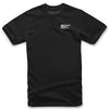 Clean studio shot of Alpinestars Painted T-Shirt; showing tee fit, printed graphics, and crew neckline; SKU 303022090; Sizes: M-2XL