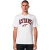 Professional studio photo of Alpinestars Dunker CSF T-Shirt; showing tee fit, printed graphics, and crew neckline