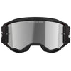 Product image of Alpinestars BTO Sports 5103225 1456 d1 Vision 3 Wordmark Goggle Black Mirror Silver motocross goggles showing frame design, lens style, and colorway