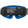 Product image of Alpinestars BTO Sports 5140225 1456 b Vision Youth Corp Goggle Black Mirror Silver motocross goggles showing frame design, lens style, and colorway