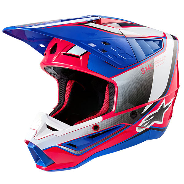 product view, lightweight off‑road motorcycle helmet with ventilation and impact protection