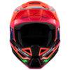 product view, lightweight off‑road motorcycle helmet with ventilation and impact protection