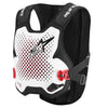 Studio image on a white background of Alpinestars 2701152 TechAir MX Airbag System ChstPro white 1, showing overall shape, materials, and visible design details