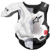 White-background studio image of Alpinestars 2701152 TechAir MX Airbag System ChstPro white 3, showing overall shape, materials, and visible design details