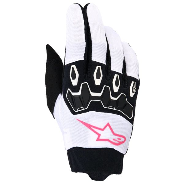 33308483, Alpinestars, Stella Full Bore V2 Gloves (Womens), White/Pink Fluo/Black, Violet/White/Black, Sizes SM, MD, LG, XL product photo
