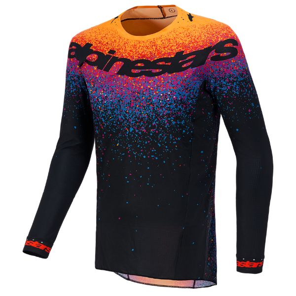 3762526-1654-S - Alpinestars - Supertech LE Black Hole Jersey - color: Black Burst - sizes: XL product photo