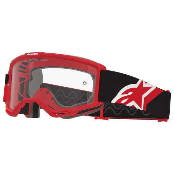 26013944, Alpinestars, Vision OTG Goggles, Black/Grey, Clear, Red/Black/White, Clear product photo