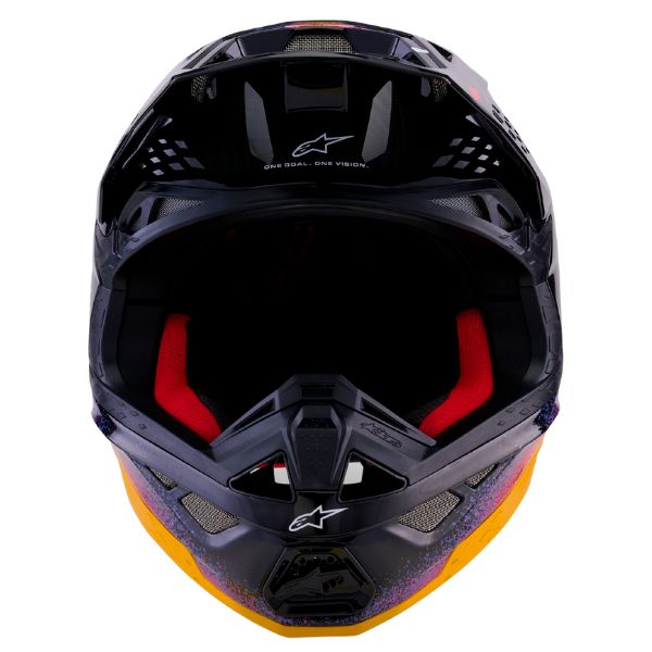 8305226-1674-L - Alpinestars - Supertech M10 LE Black Hole Helmet - color: Glossy Black Burst - sizes: XL product photo