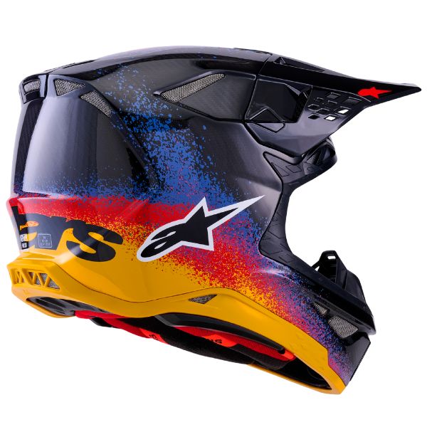 8305226-1674-S - Alpinestars - Supertech M10 LE Black Hole Helmet - color: Glossy Black Burst - sizes: XL product photo