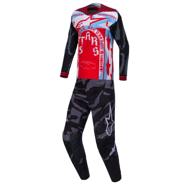 Alpinestars Techstar LE Beast Coast Jersey, Pant Combo