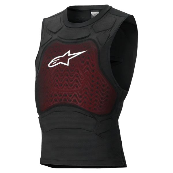 Professional studio photo of Alpinestars - Bionic Plasma LT Protection Vest; showing overall shape and visible design details; SKU 482-00177S; Sizes: S-2XL