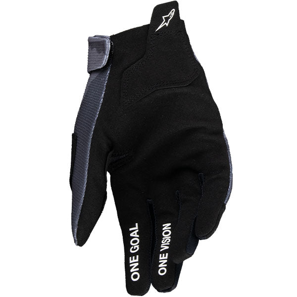 Product image of Alpinestarws MX25 BTO Sports 0074 3541824 9148 ba kids youth radar glove 04244829 2121 4a79 bacd af4c1c0be675 motocross gloves showing fit, construction, and colorway | Available at BTO Sports