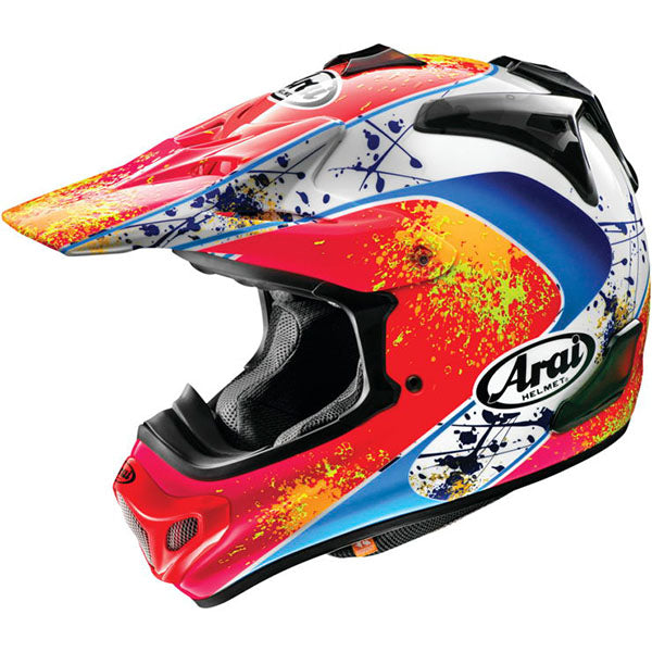 Arai motorcycle helmet product image — Arai - VX-PRO4 Stanton Helmet. Studio angle showing shell shape, venting and visor details.
