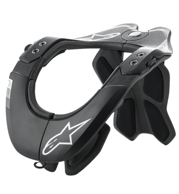 Product image showing Alpinestars – Alpinestars - BNS Tech-2 Neck Support – Black/Yellow, XS/M – SKU 482-6005 for motocross and powersports use.