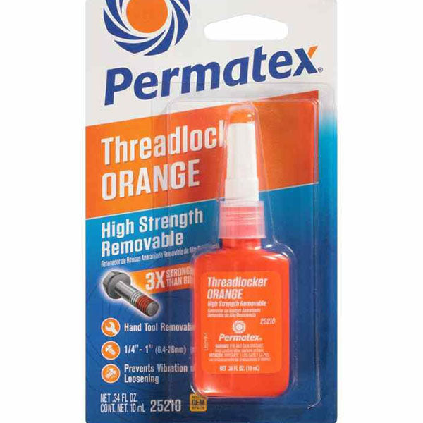 Permatex - Hybrid Formula Threadlocker Orange 10ml