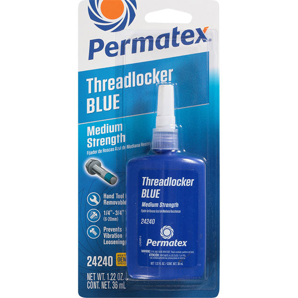 Permatex - Medium Strength Threadlocker Blue 36ml
