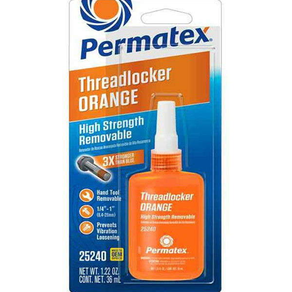 Permatex - Hybrid Formula Threadlocker Orange 36ml