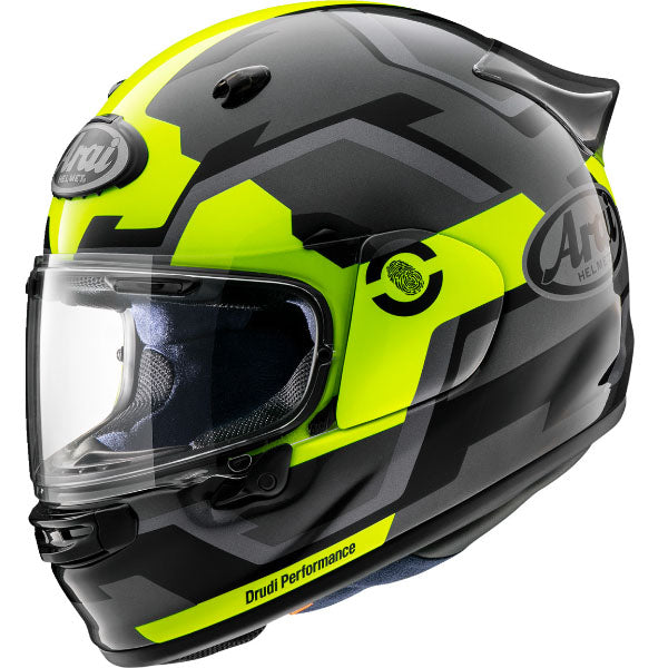 Arai motorcycle helmet product image — nan. Studio angle showing shell shape, venting and visor details.