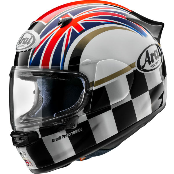 Arai motorcycle helmet product image — nan. Studio angle showing shell shape, venting and visor details.