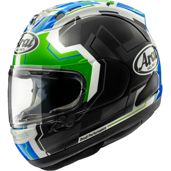 Arai motorcycle helmet product image — nan. Studio angle showing shell shape, venting and visor details.