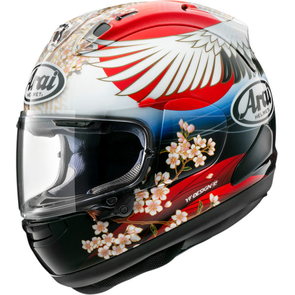 Arai motorcycle helmet product image — nan. Studio angle showing shell shape, venting and visor details.