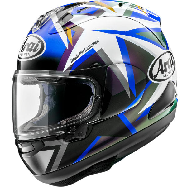 Arai motorcycle helmet product image — nan. Studio angle showing shell shape, venting and visor details.