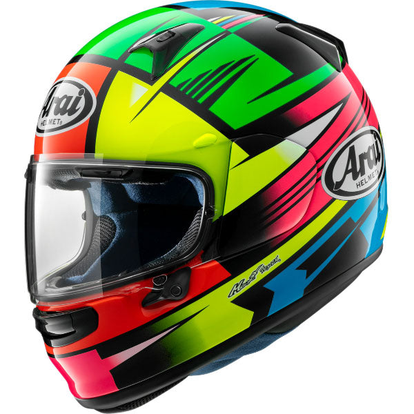 Arai motorcycle helmet product image — nan. Studio angle showing shell shape, venting and visor details.