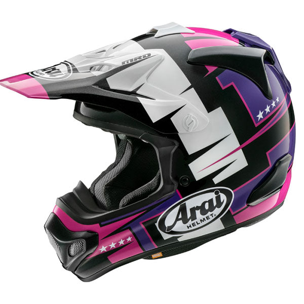 Arai motorcycle helmet product image — nan. Studio angle showing shell shape, venting and visor details.