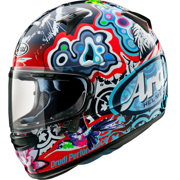 Arai motorcycle helmet product image — nan. Studio angle showing shell shape, venting and visor details.