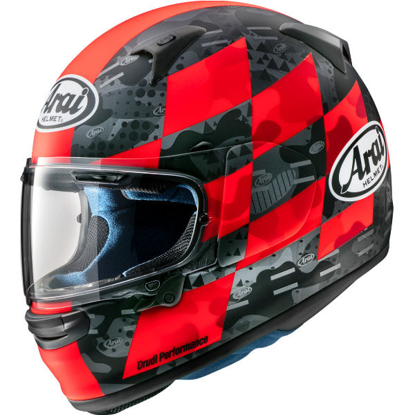 Arai motorcycle helmet product image — nan. Studio angle showing shell shape, venting and visor details.