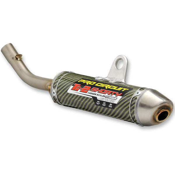 Pro Circuit - R304 Ti-2 Shorty Carbon-Aramid Fiber/Titanium Silencer (Husqvarna)
