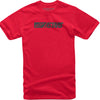 Crisp studio image on a white background of Alpinestars Reblaze T-Shirt; showing tee fit, printed graphics, and crew neckline; SKU 303020760