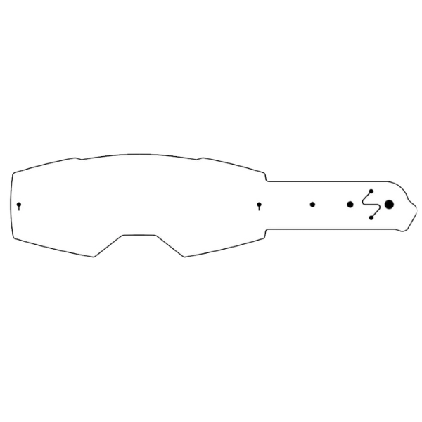 Blur B-60 16-Pack Laminated Tear-Offs in 16-Pack SKU 6020-811