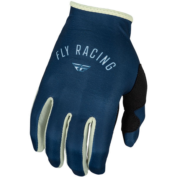 Product image of BTO Sports 0042 Fly Racing mx24 sp lite glove womens navy 82d9da5e dba8 44d5 9760 0c7d555c371e motocross gloves showing fit, construction, and colorway | Available at BTO Sports