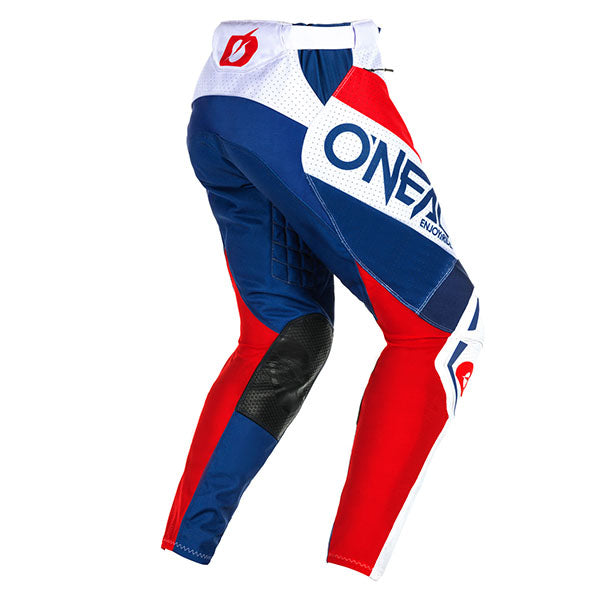 Studio image on a white background of O'Neal, Hardwear Air Slam V.24 Pant, Pants, SKU H023-2134, color options Black/Neon/Pink, White/Blue/Red, sizes 28–42