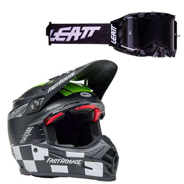 BTO Sports - Smoke Bomb Bundle (Helmet, Goggle Combo)