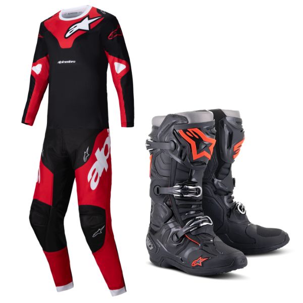 BTO Sports Racer Veil Bundle (Jersey, Pant, Boot Combo)